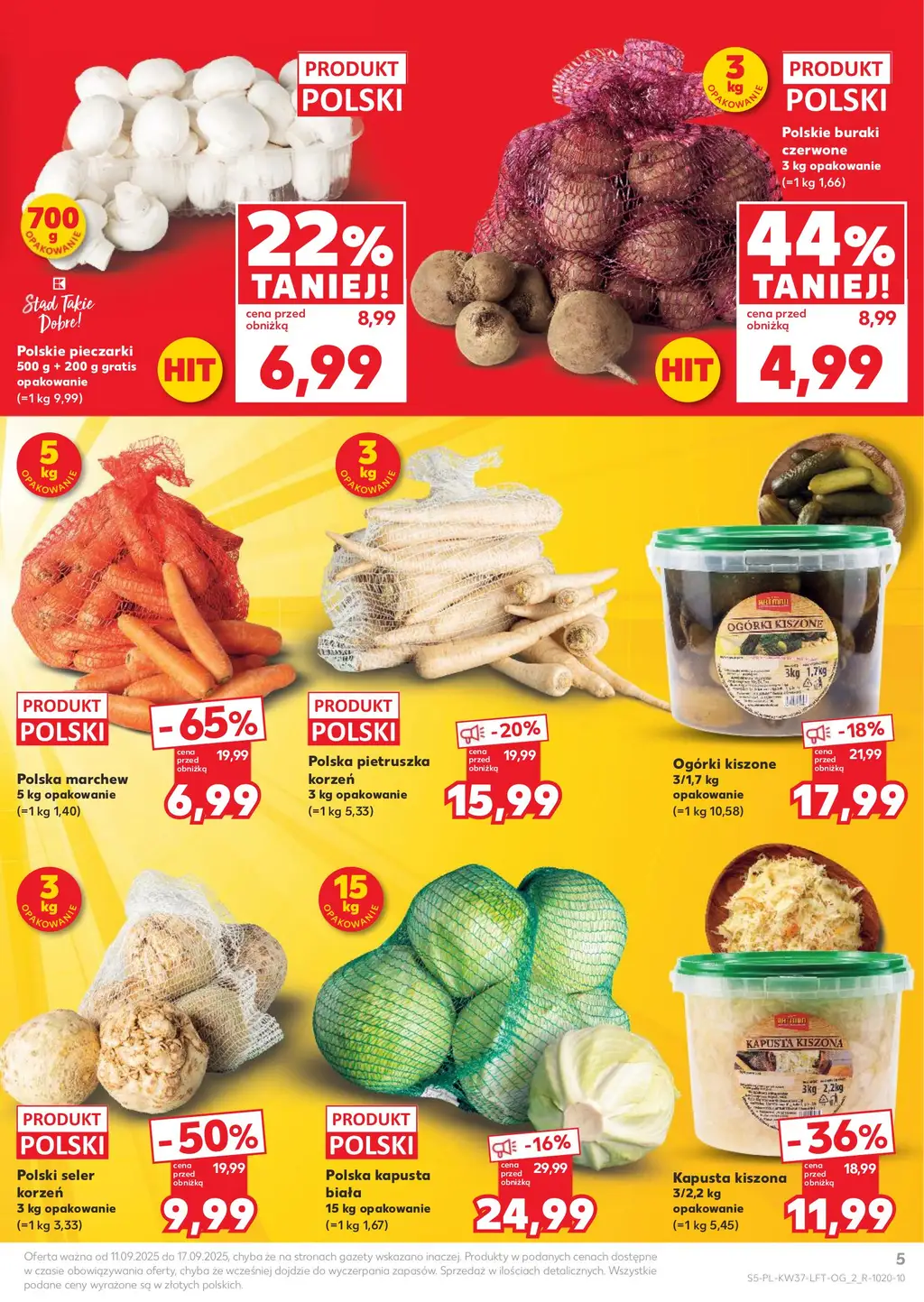Kaufland Gazetka od 11.09.2025 (czwartek) - Strona 5