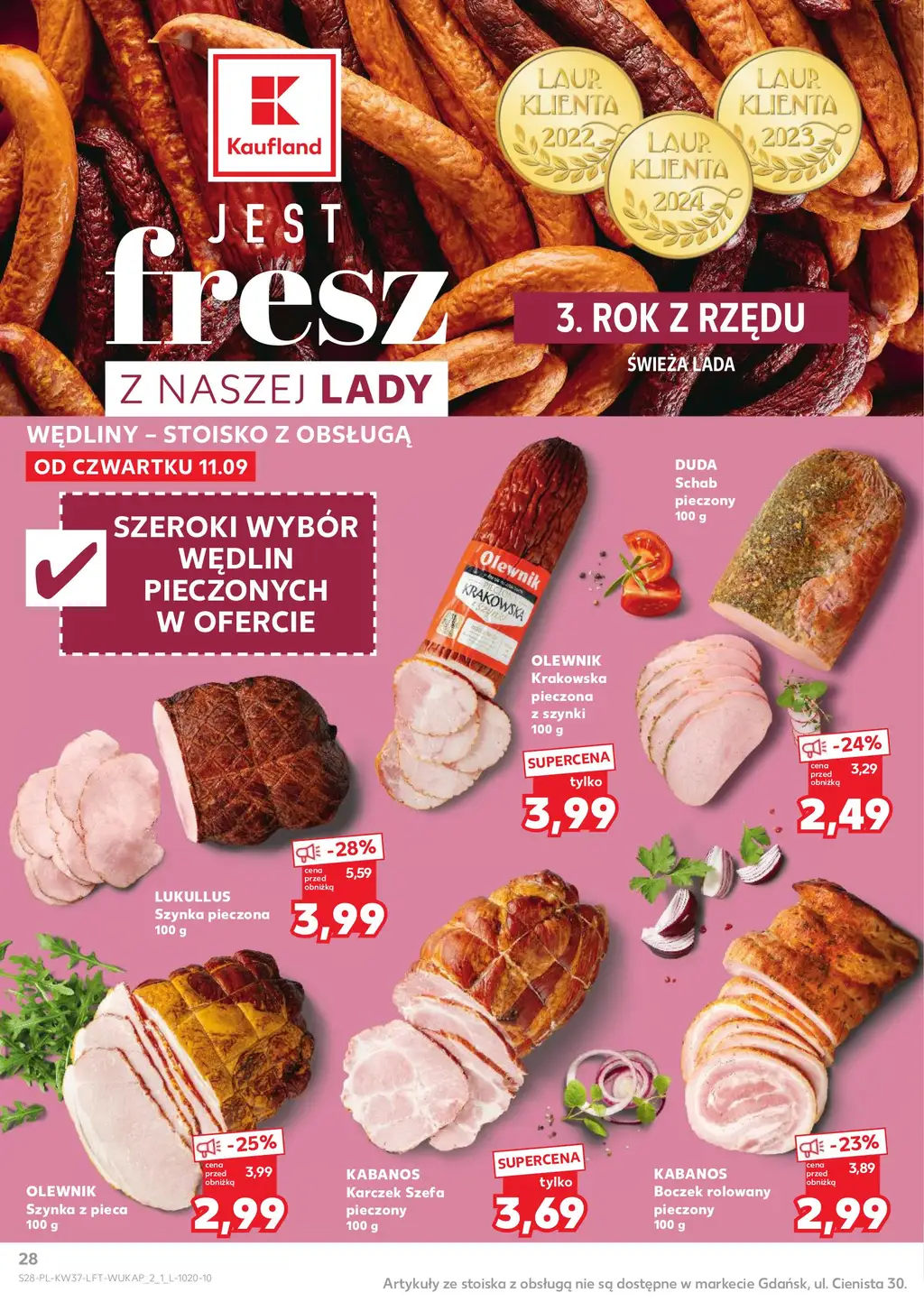 Kaufland Gazetka od 11.09.2025 (czwartek) - Strona 4
