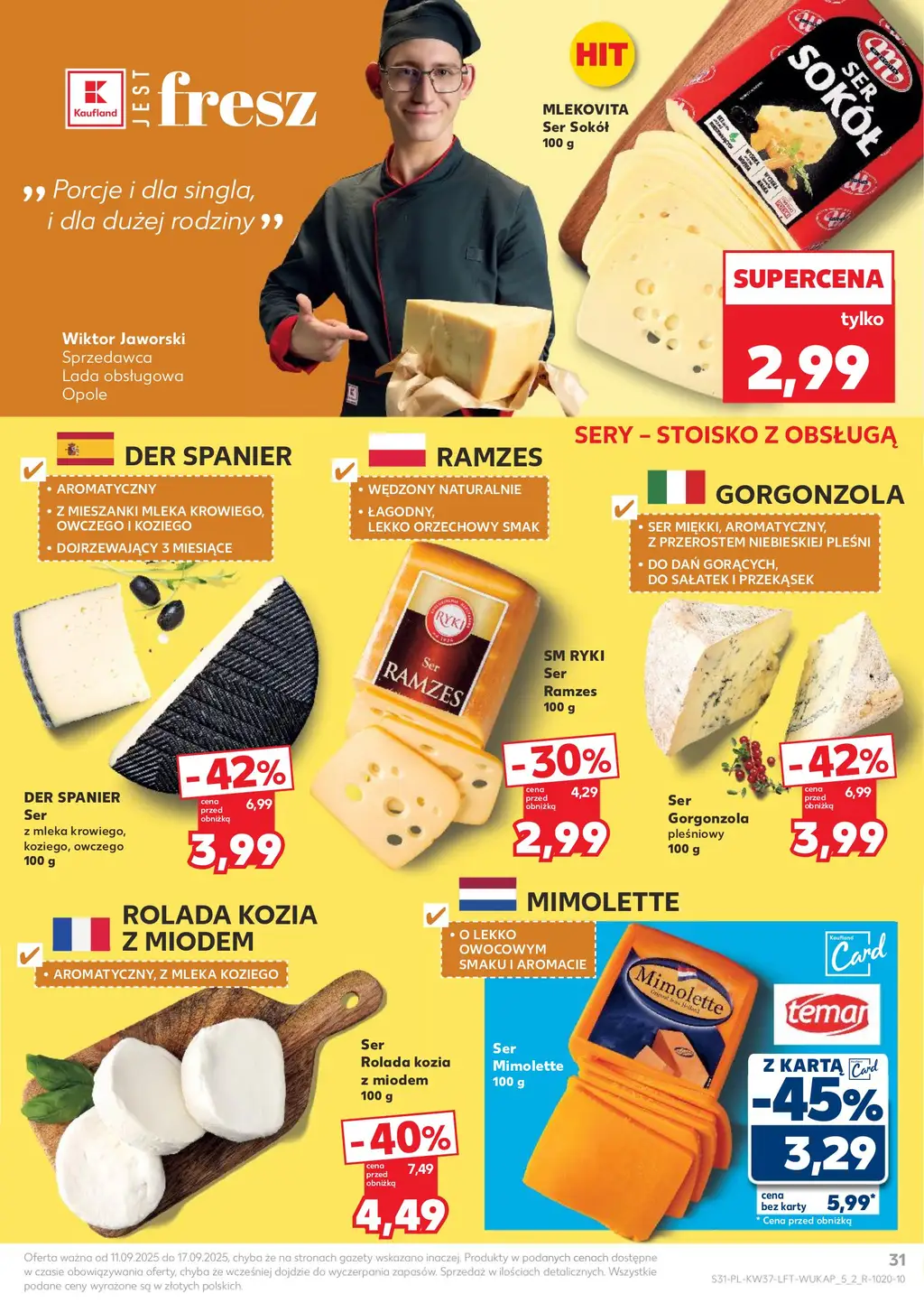 Kaufland Gazetka od 11.09.2025 (czwartek) - Strona 1