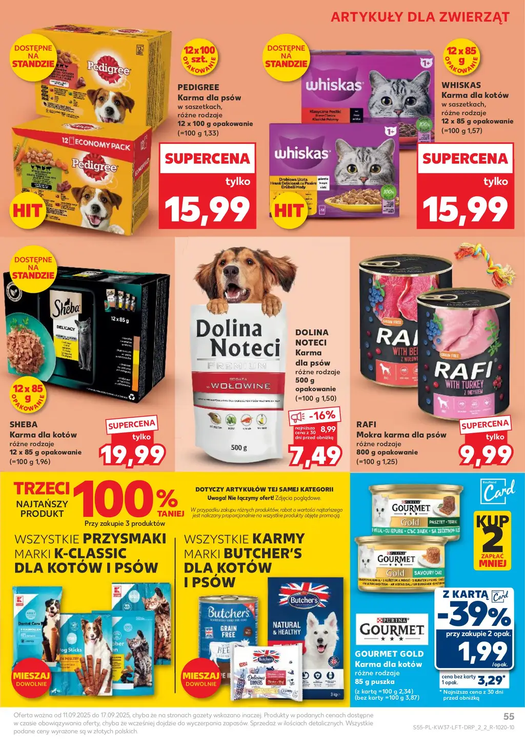 Kaufland Gazetka od 11.09.2025 (czwartek) - Strona 1