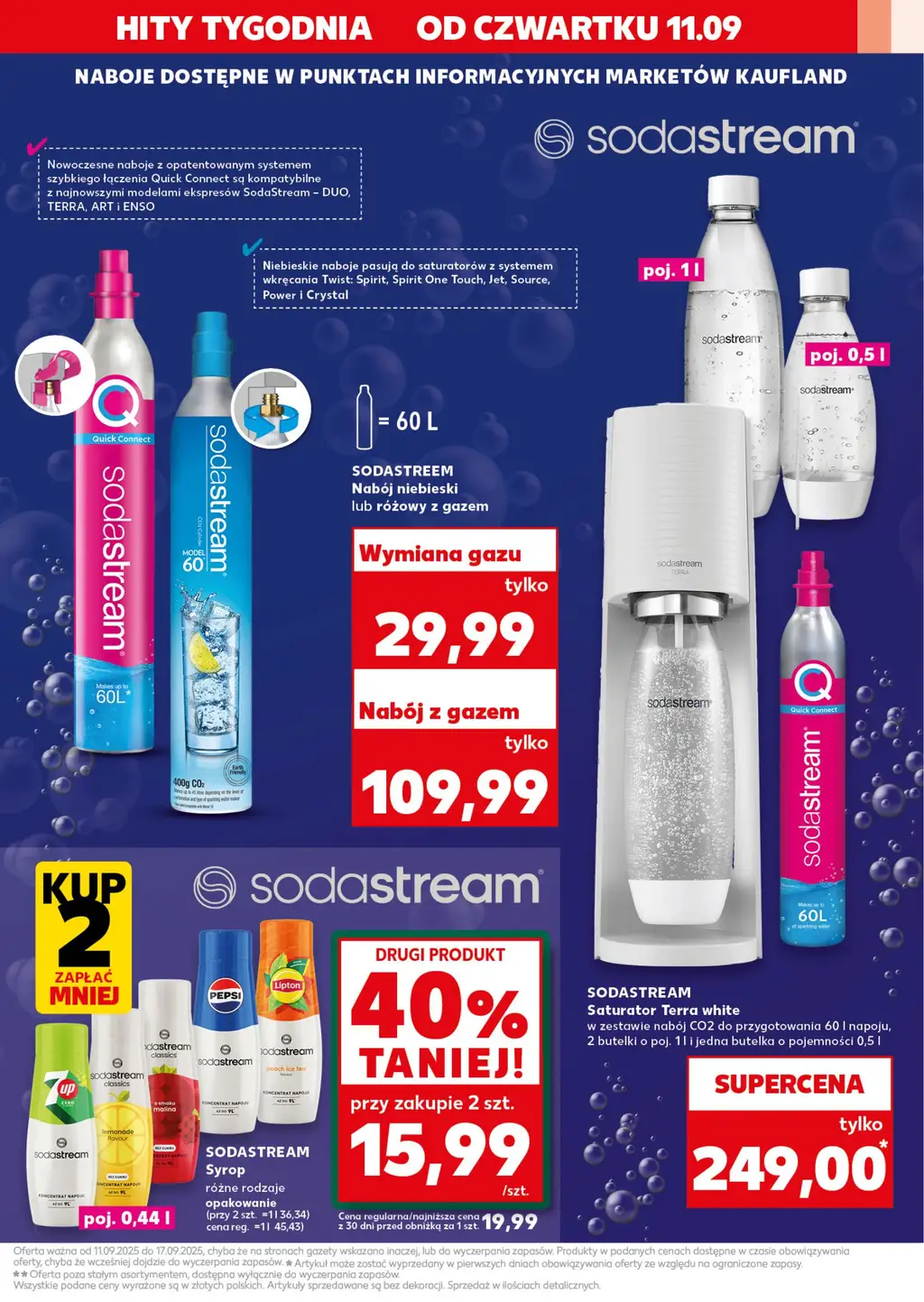 Kaufland Gazetka od 11.09.2025 (czwartek) Mega okazje - Strona 1