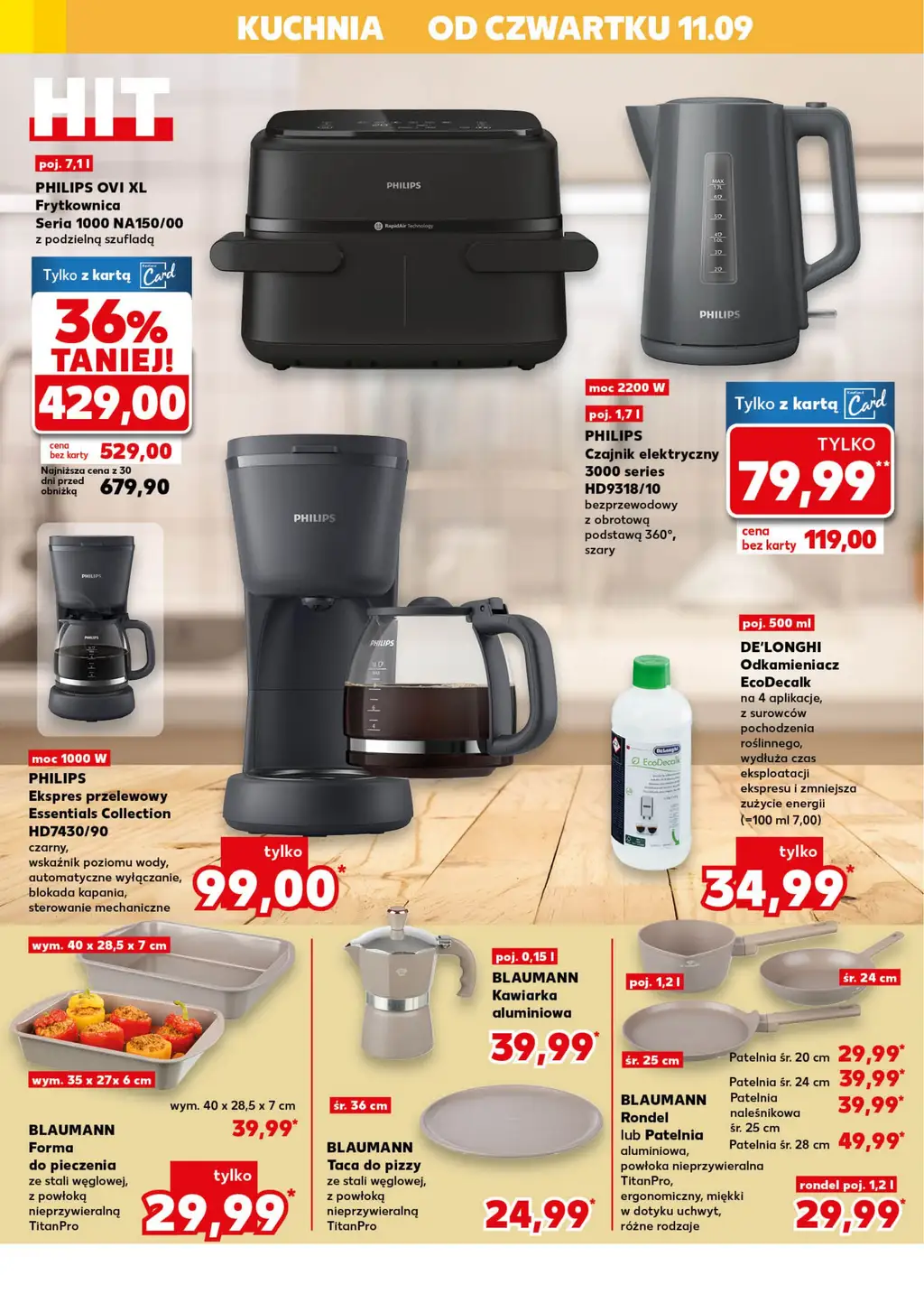 Kaufland Gazetka od 11.09.2025 (czwartek) Mega okazje - Strona 1