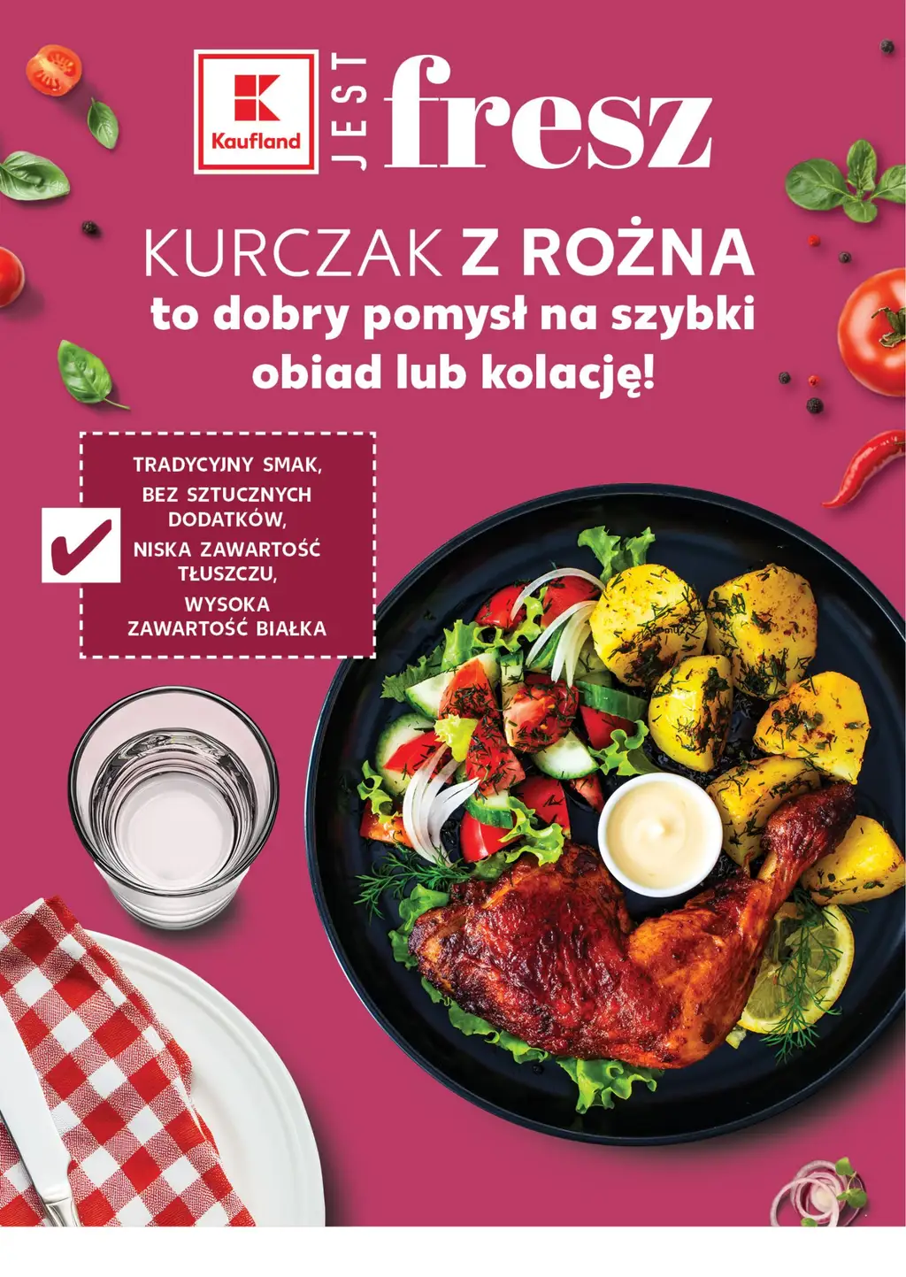 Kaufland Gazetka od 11.09.2025 (czwartek) Pyszny kurczak z rożna - Strona 1