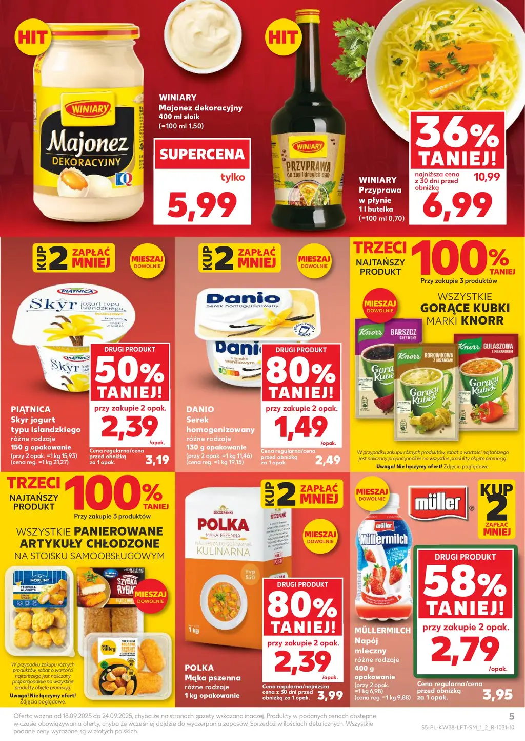 Kaufland Gazetka od 18.09.2025 (czwartek) - Strona 5