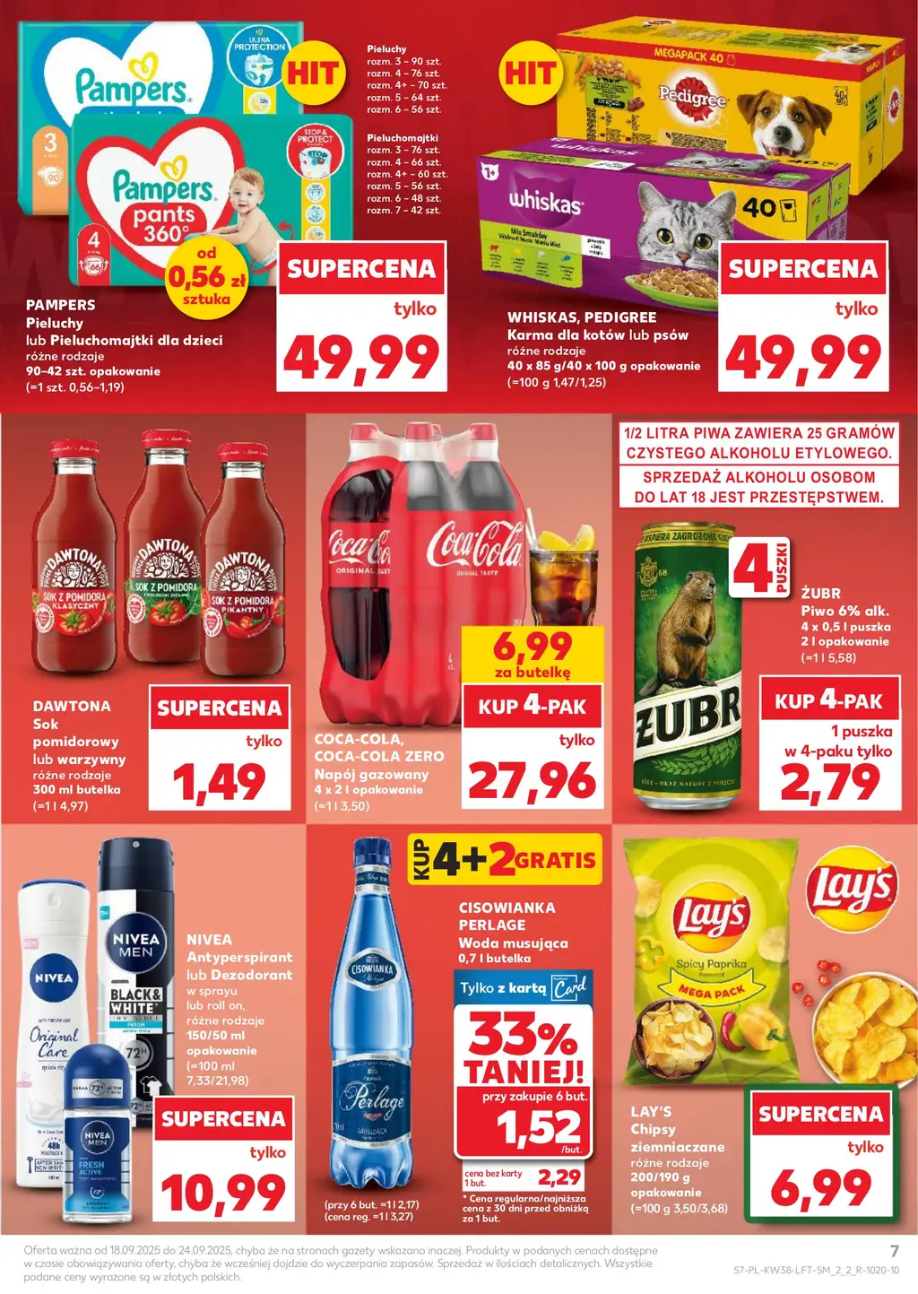 Kaufland Gazetka od 18.09.2025 (czwartek) - Strona 1