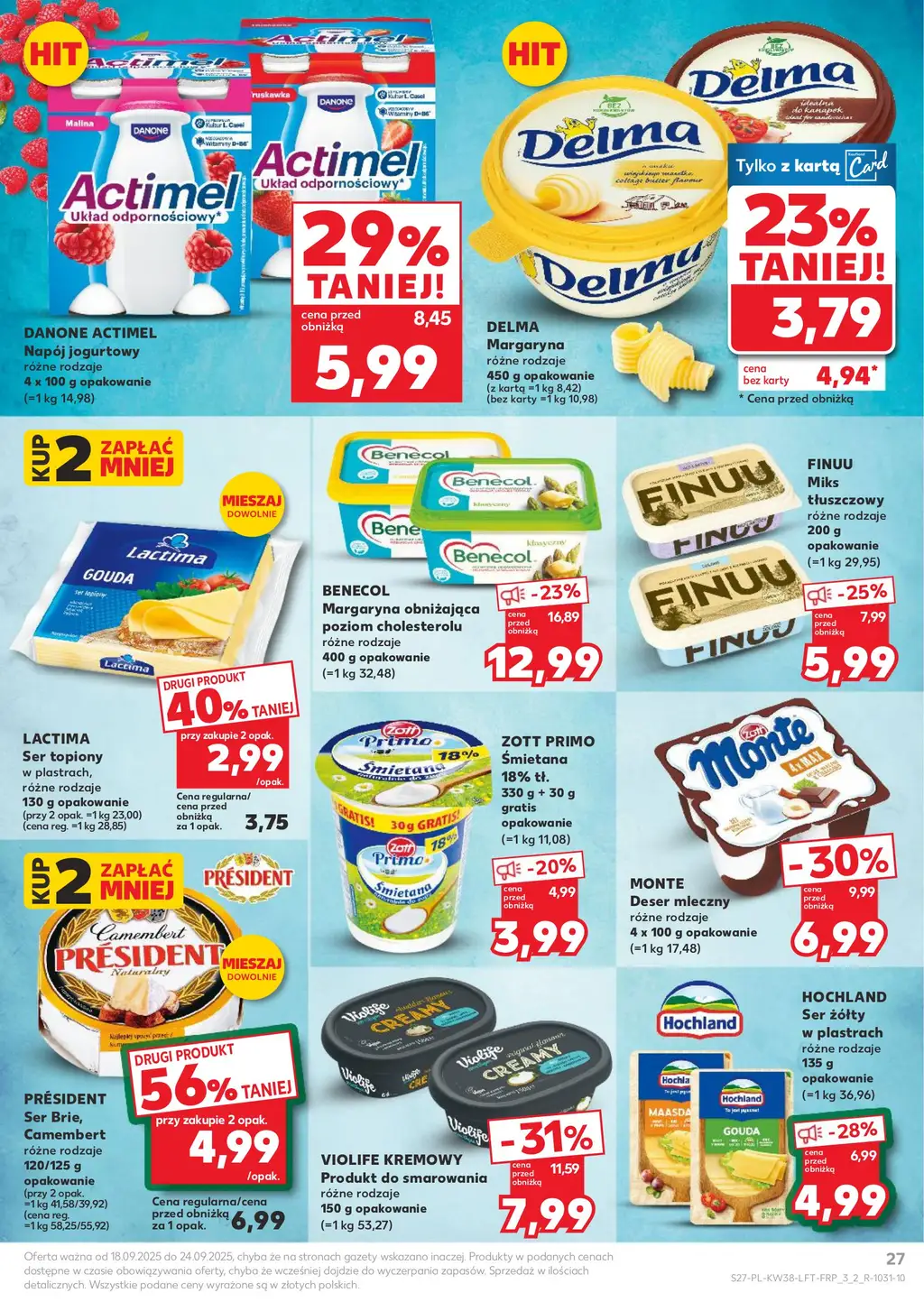Kaufland Gazetka od 18.09.2025 (czwartek) - Strona 3