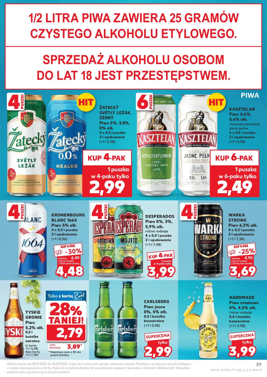 Kaufland Gazetka od 18.09.2025 (czwartek) - Strona 3