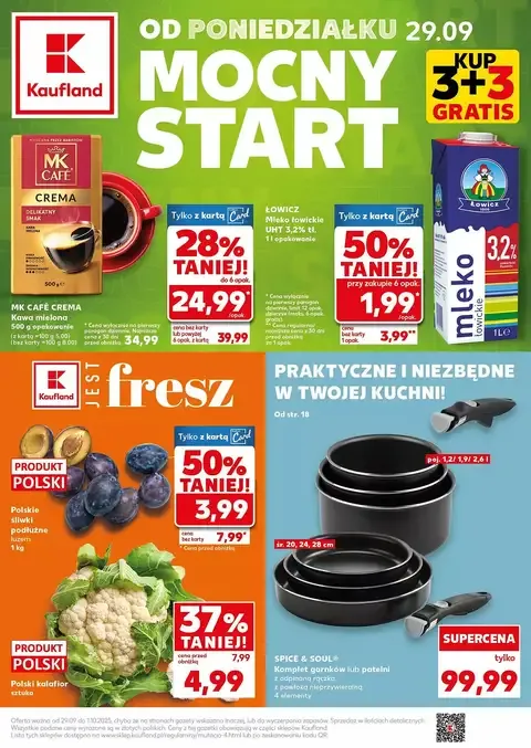 Kaufland Gazetka Mocny Start  - Strona 1