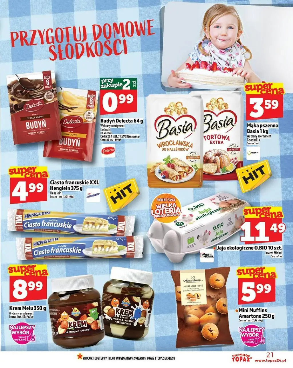 Topaz Gazetka od 28 sierpnia 2025 - Strona 1