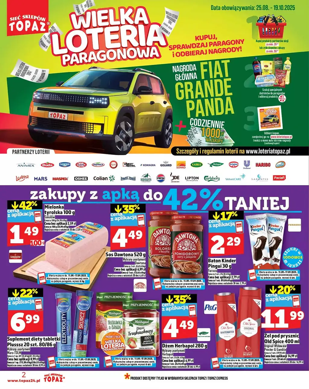 Topaz Gazetka od 11.09.2025 - Strona 2