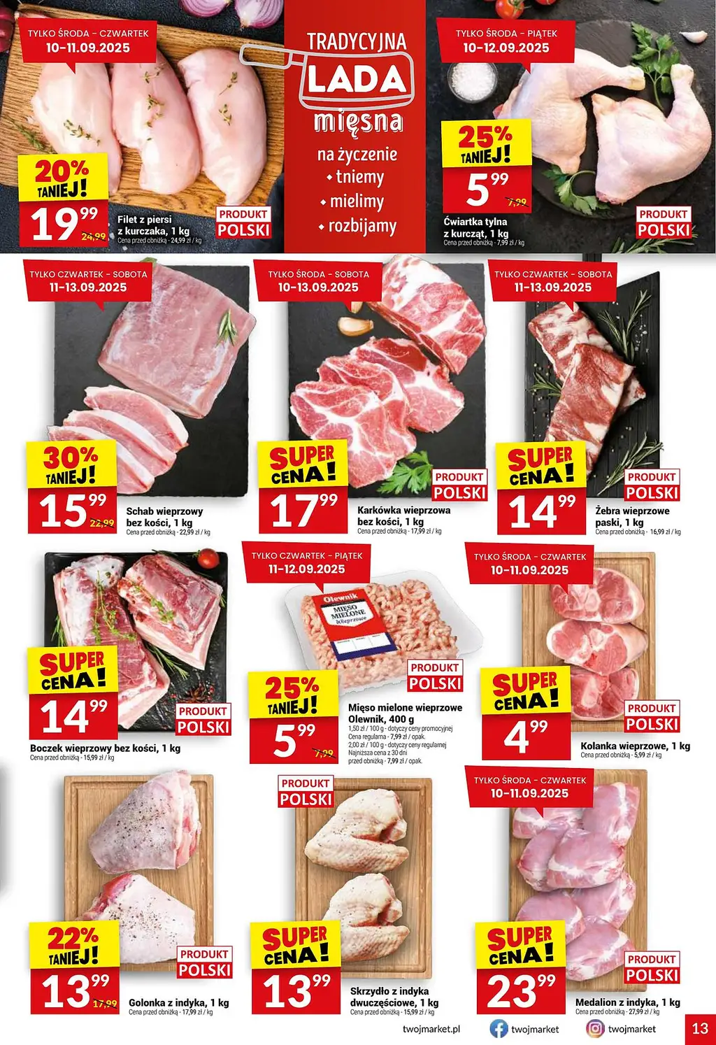 Twój Market Gazetka od 10.09.2025 - Strona 1