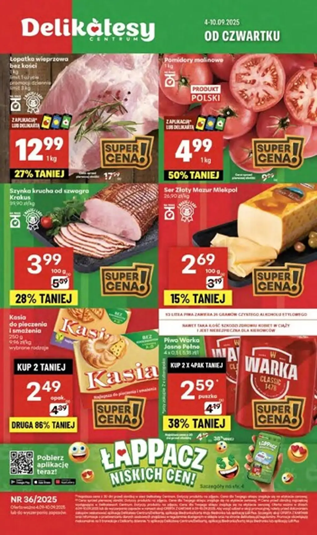 Delikatesy Centrum Gazetka od 04.09.2025 - Strona 1