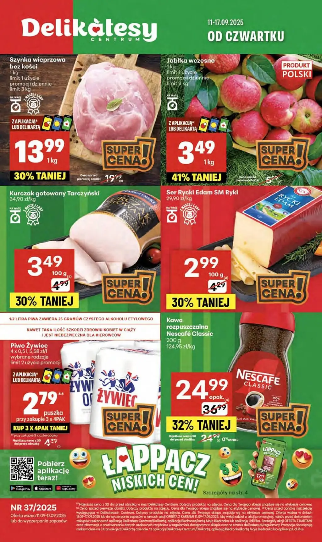 Delikatesy Centrum Gazetka od 11.09.2025 - Strona 1