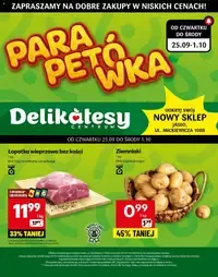 Delikatesy Centrum Gazetka od 25.09.2025