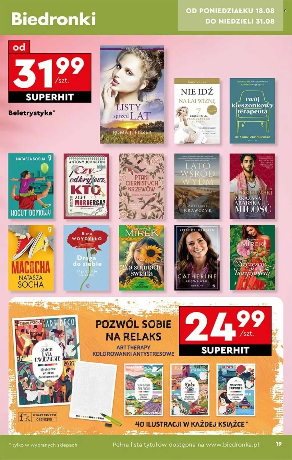 Biedronka Gazetka od 18 sierpnia 2025 - Strona 1