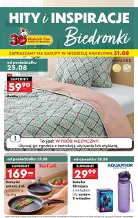 Biedronka Gazetka od 25 sierpnia 2025 Hitowe promocje