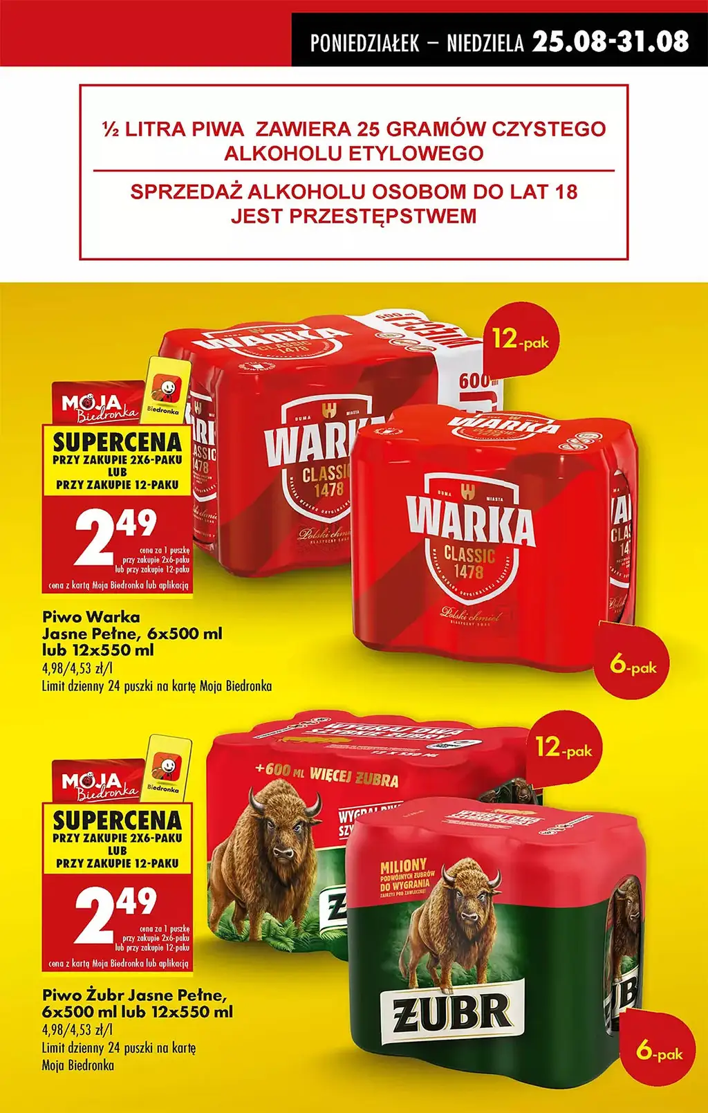 Biedronka Gazetka od 25 sierpnia 2025 - Strona 3