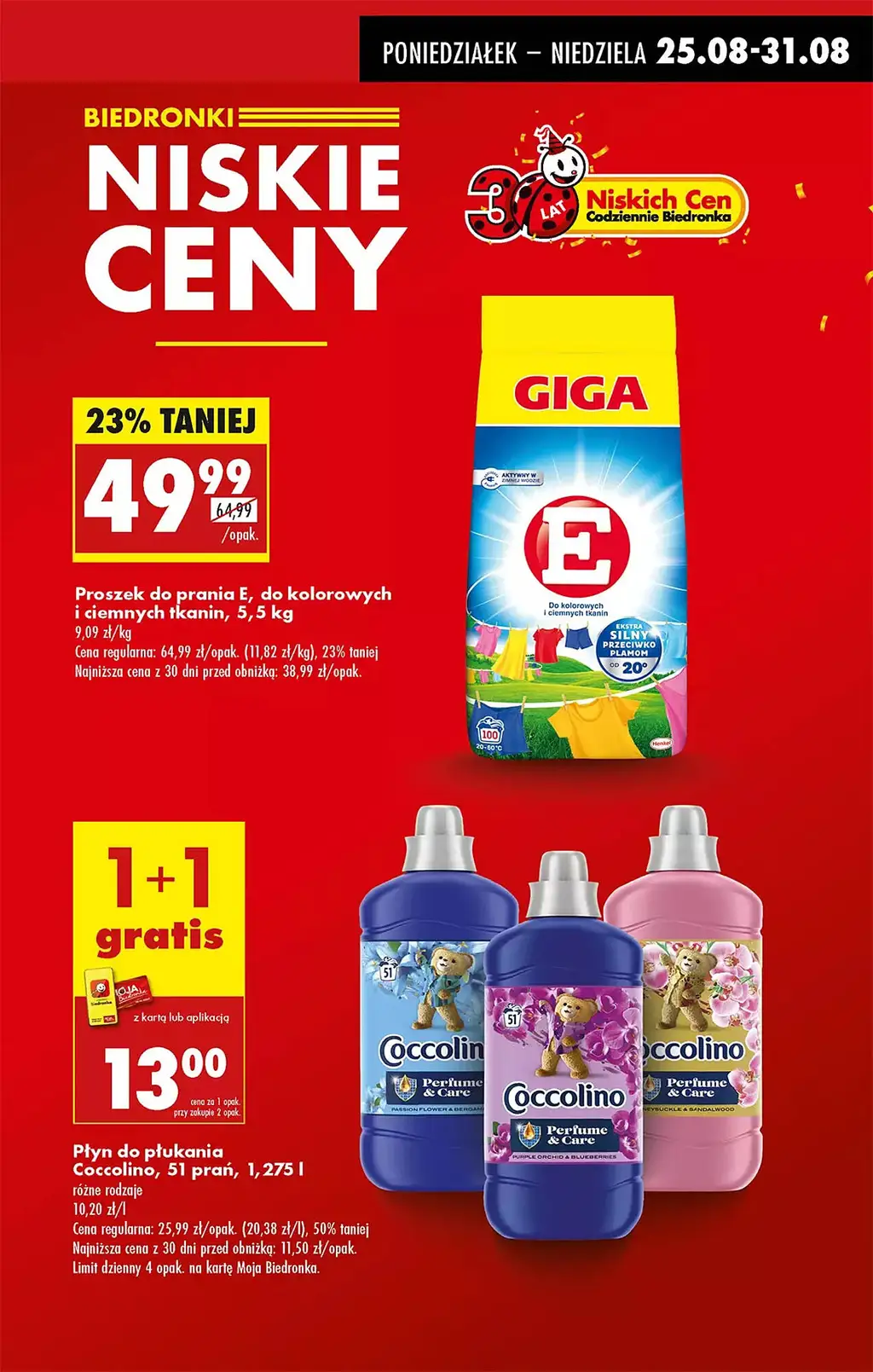 Biedronka Gazetka od 25 sierpnia 2025 - Strona 1