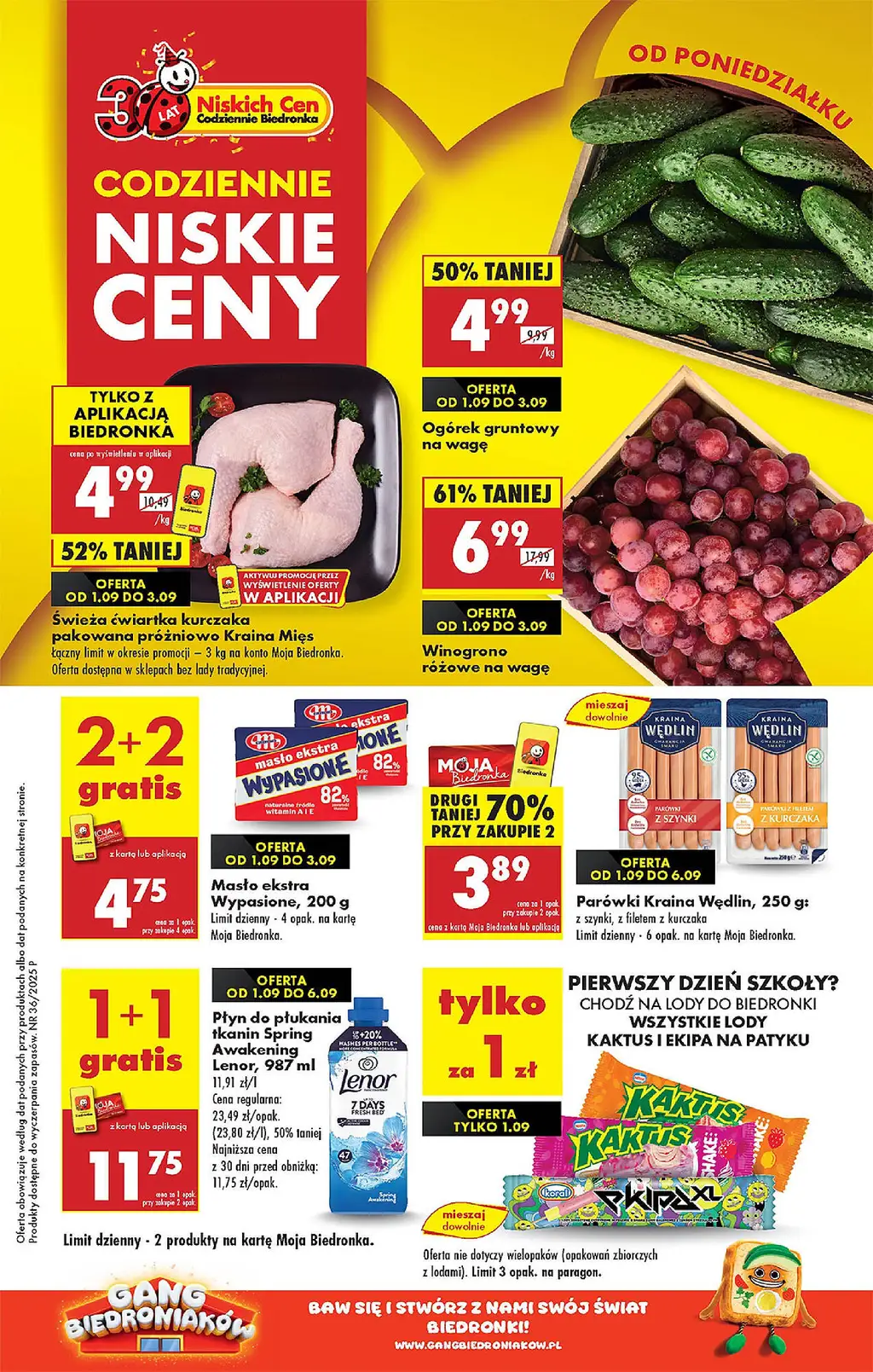 Biedronka Gazetka od 1 września 2025 - Strona 1