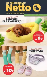 Gazetka Netto 25 - 31.08.2025: Zabawki i Tekstylia
