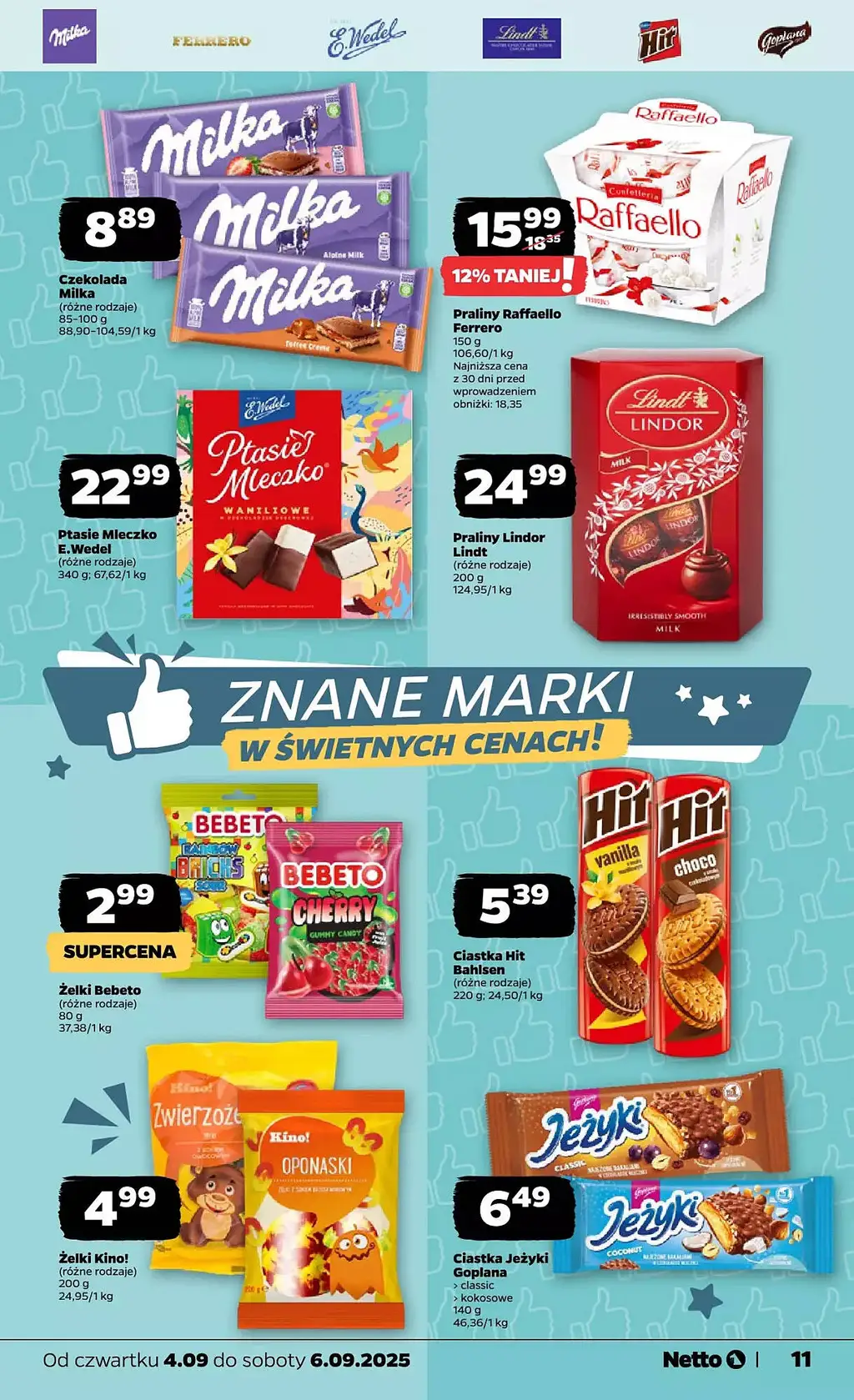 Netto Gazetka od 4 września 2025 - Strona 1