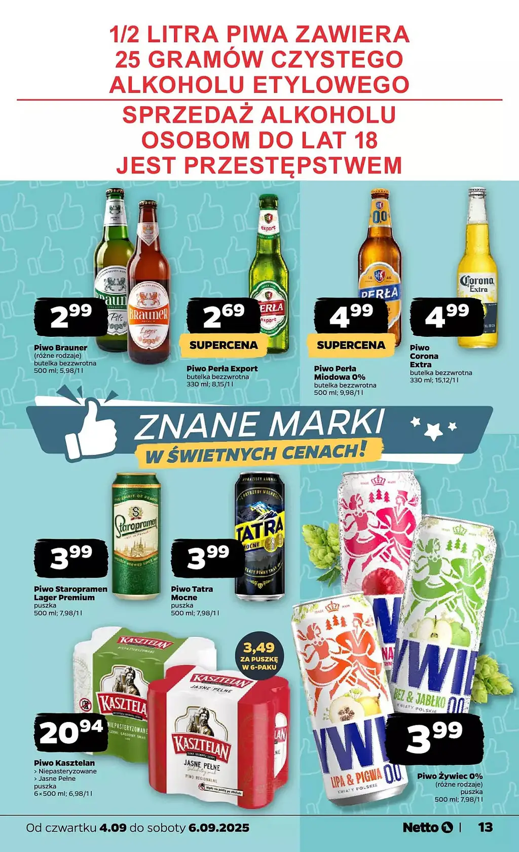 Netto Gazetka od 4 września 2025 - Strona 1