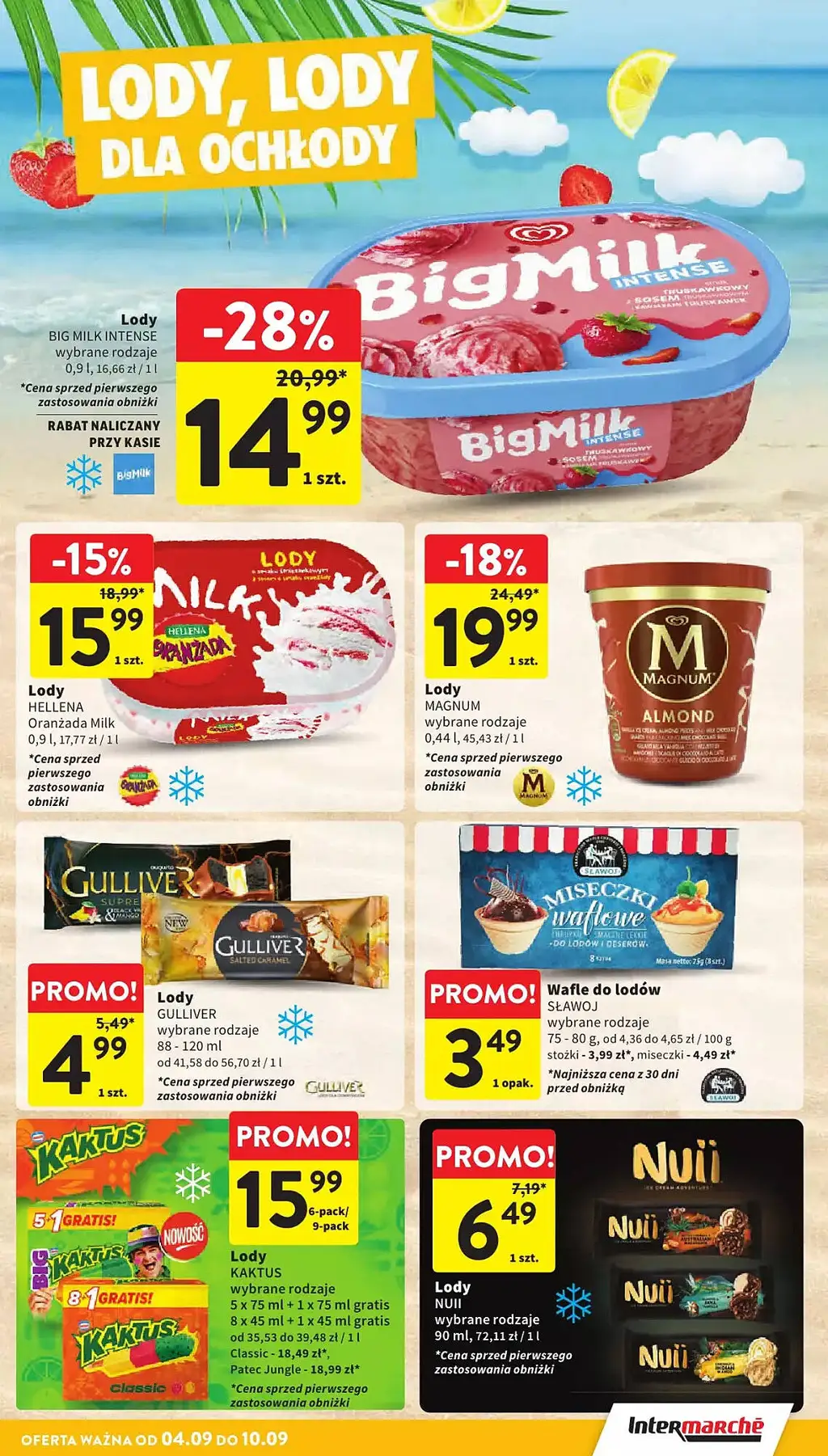 Intermarche Gazetka od 4 września 2025 - Strona 1