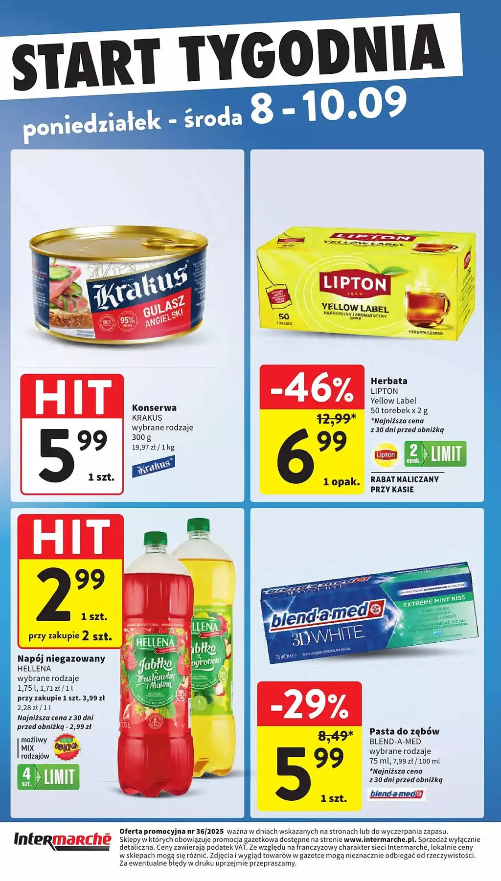 Intermarche Gazetka od 4 września 2025 - Strona 1