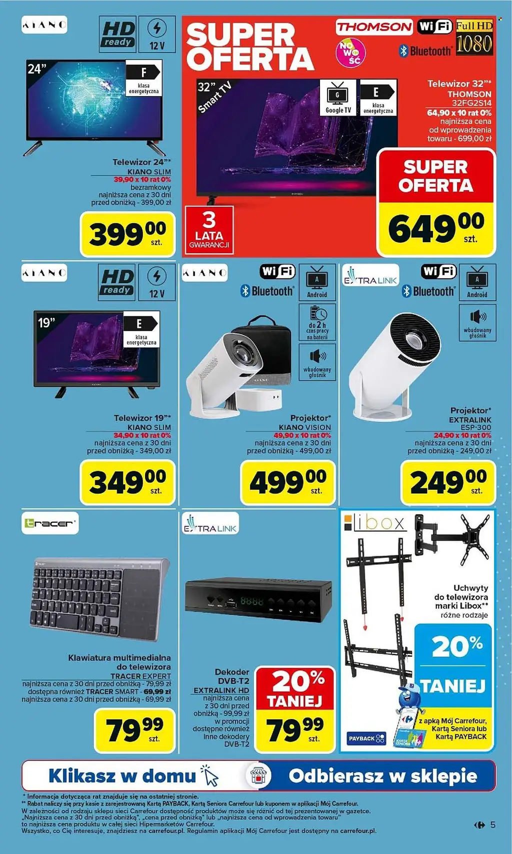 Carrefour Gazetka od 18 sierpnia 2025 Promocja Multimedia - Strona 1