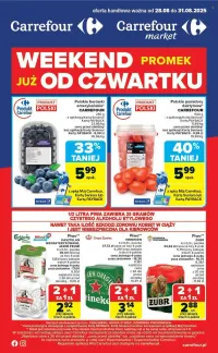 Carrefour Gazetka od 28 sierpnia 2025 Weekendowa Wyprzedaż w Carrefour