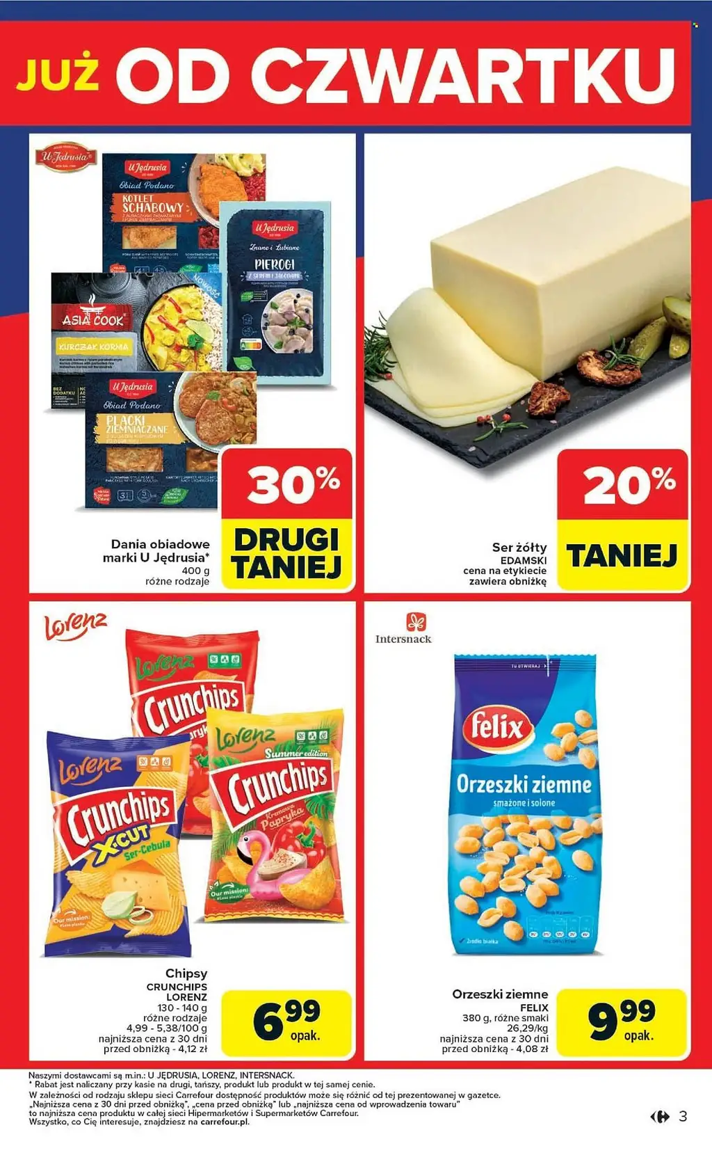 Carrefour Gazetka od 28 sierpnia 2025 Weekendowa Wyprzedaż w Carrefour - Strona 1