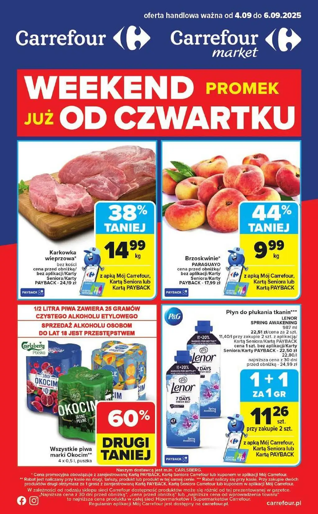 Carrefour Gazetka od 4 września 2025 - Strona 1