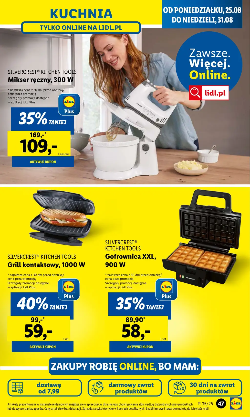 Katalog Okazji Lidl od 25.08.2025 (poniedziałek) - Strona 1