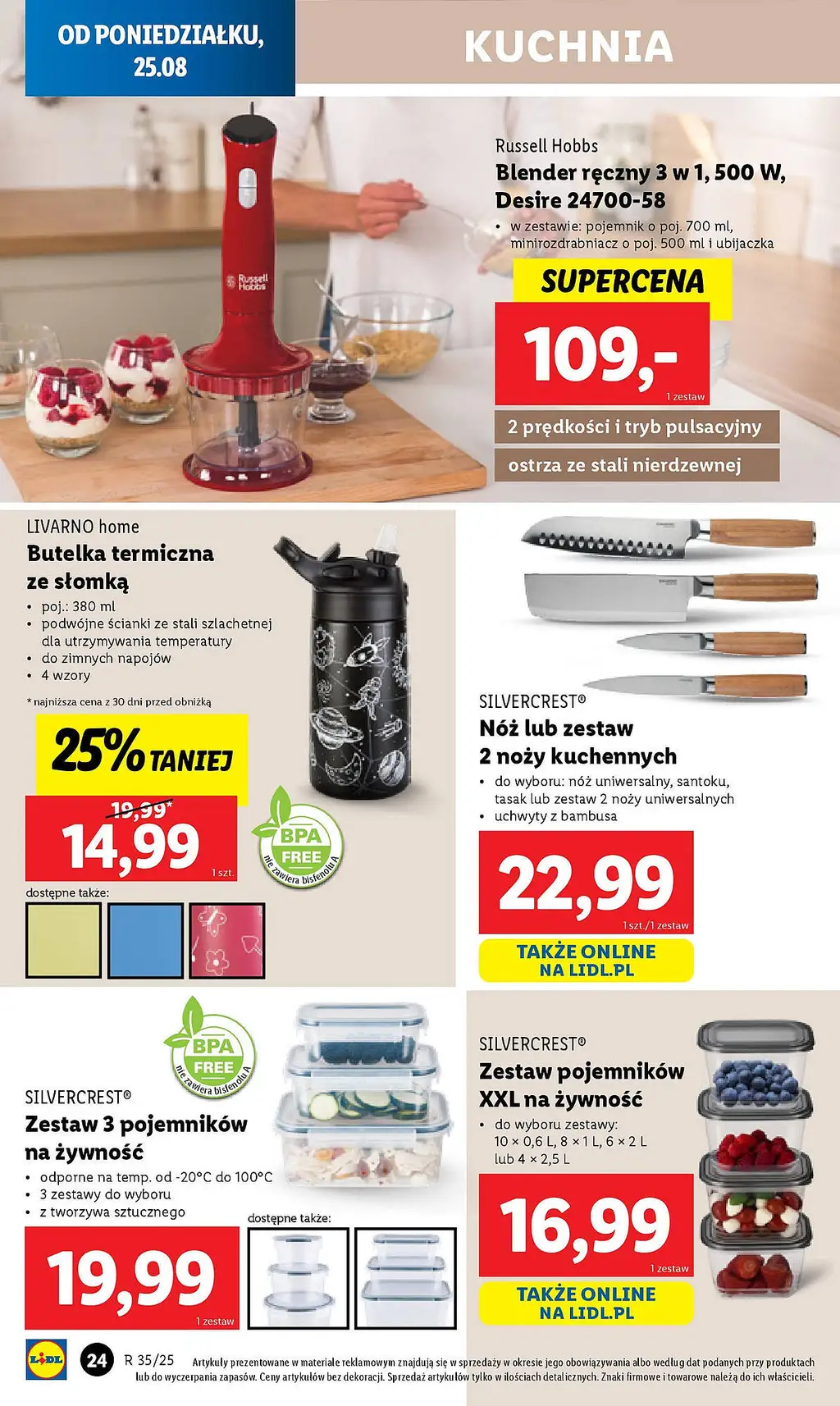 Katalog Okazji Lidl - Promocje od 25.08 2025 - Strona 6