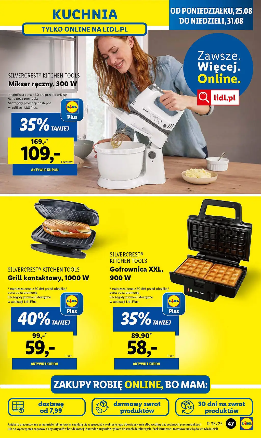 Katalog Okazji Lidl - Promocje od 25.08 2025 - Strona 1