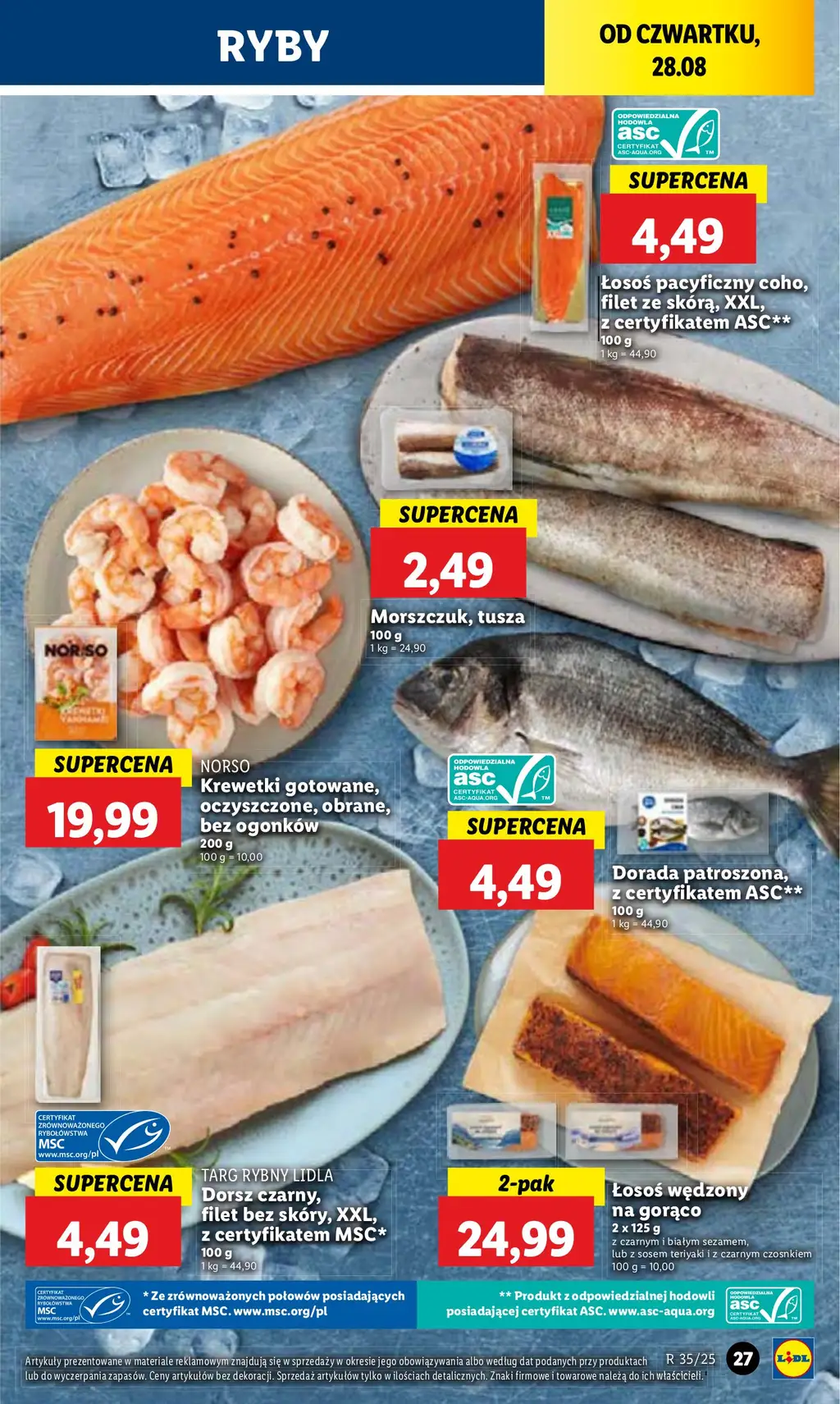 Lidl Gazetka od 28.08.2025 (czwartek) - Strona 1