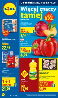 Lidl Gazetka od 08.09.2025 Więcej znaczy taniej