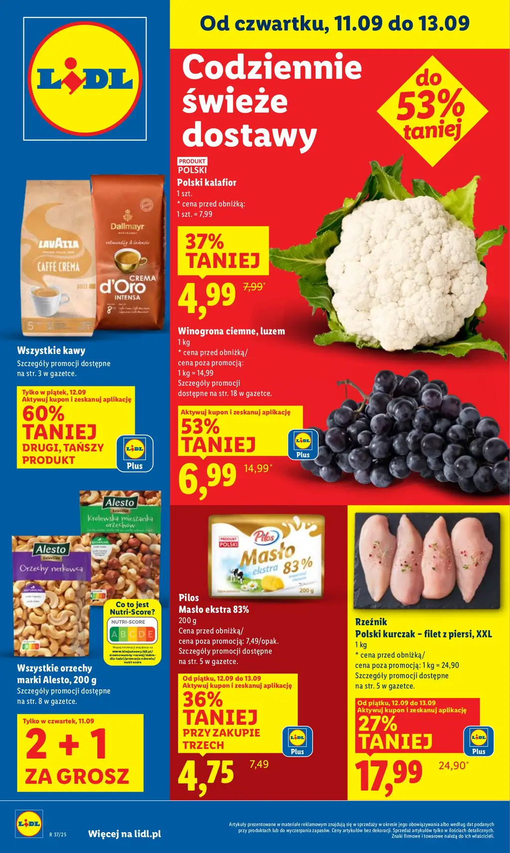 Lidl Gazetka od 11.09.2025 (czwartek) - Strona 1