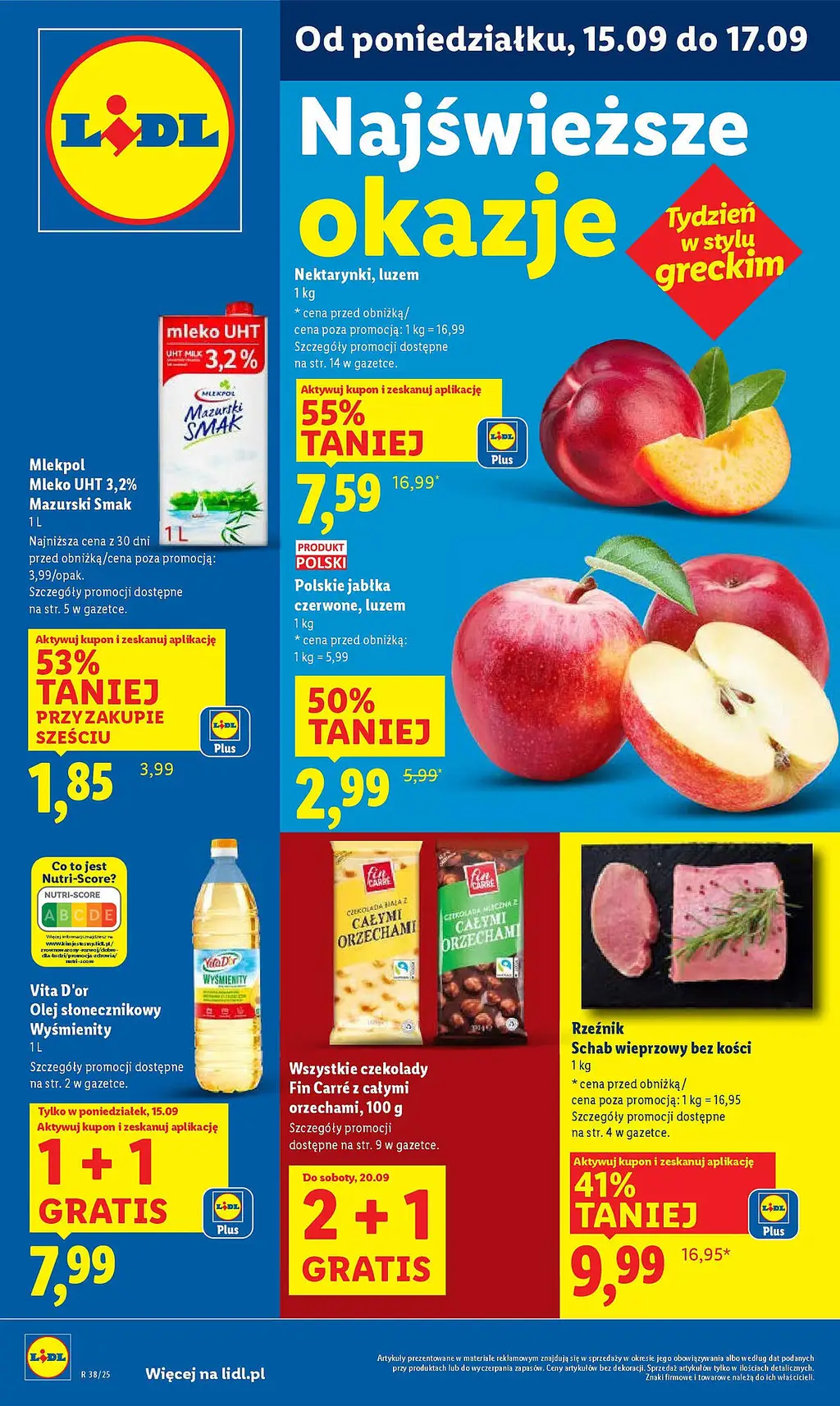 Lidl Gazetka od 15.09.2025 - Strona 1