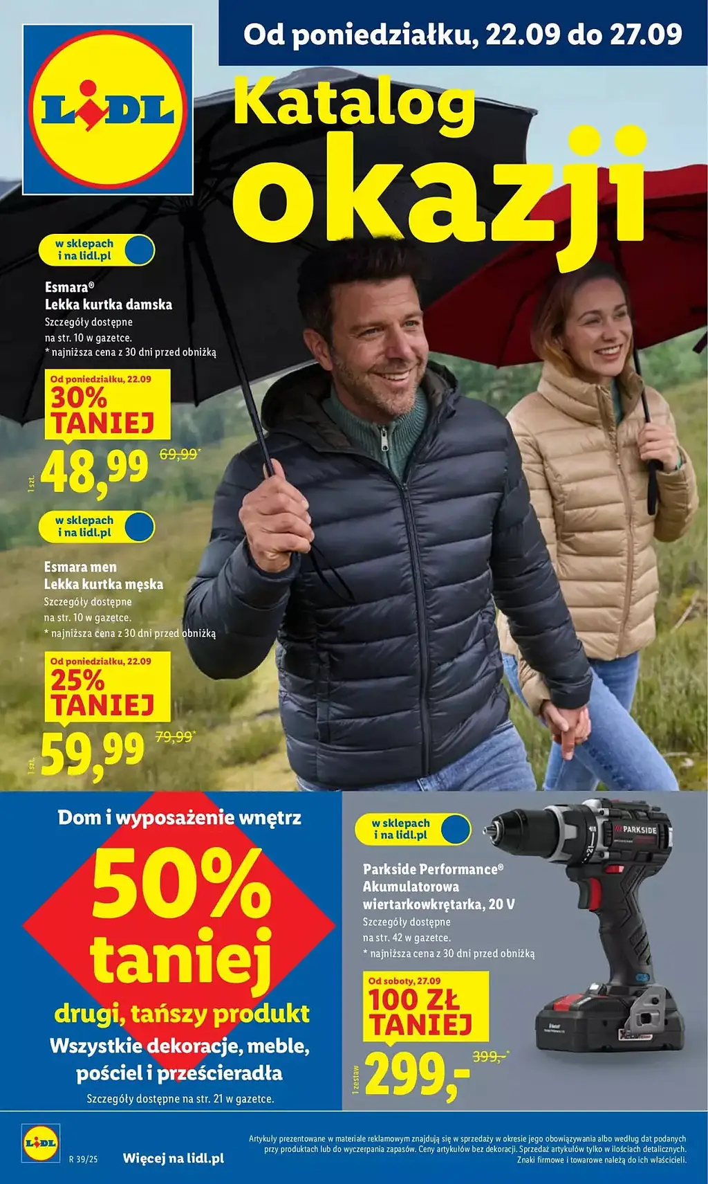 Lidl Gazetka od 22.09.2025 - Strona 1