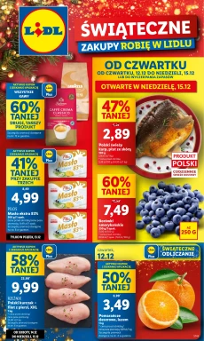 Gazetka Lidl Od 12.12.2024 Czwartku