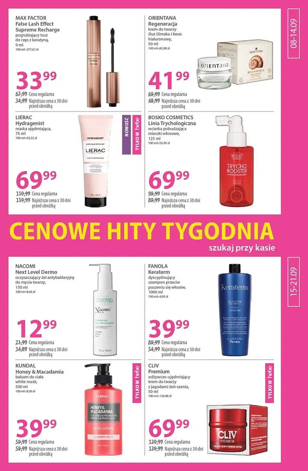 Hebe Gazetka od 08.09.2025 - Strona 1
