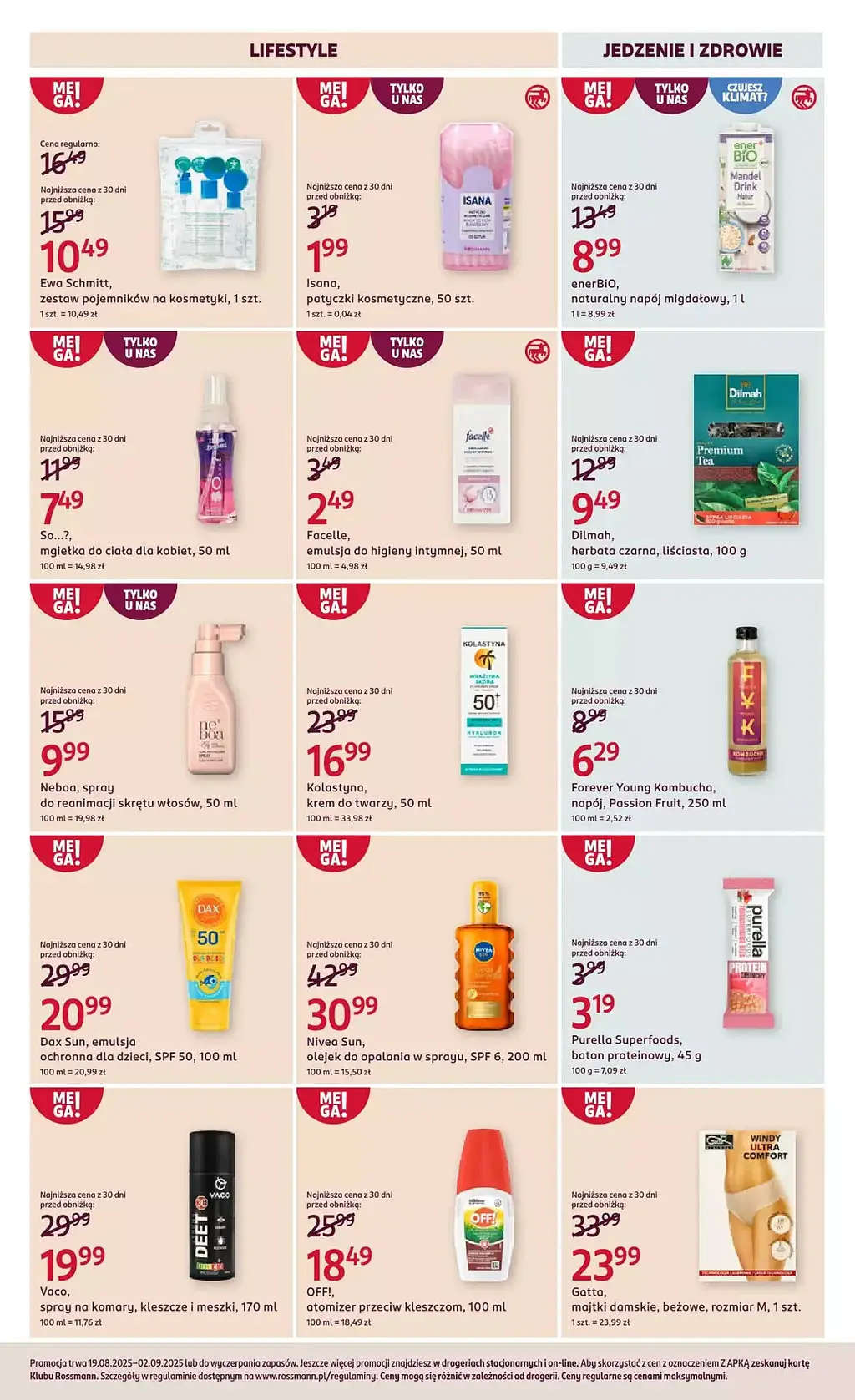 Rossmann Gazetka od 19 sierpnia 2025 - Strona 1