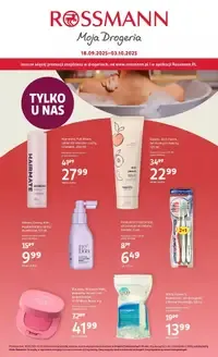 Rossmann Gazetka od 18.09.2025