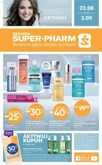 SuperPharm Gazetka od 22 sierpnia 2025