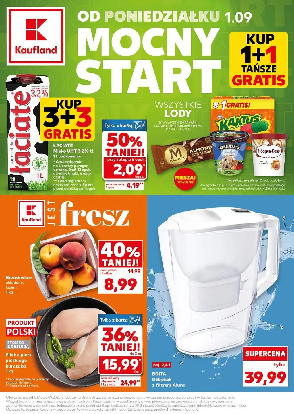 Kaufland Gazetka od 1 września 2025 - Strona 1